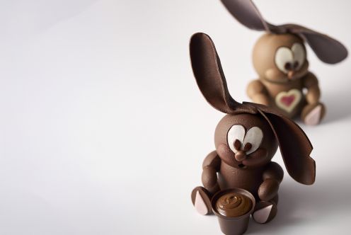 Recette de Pâques Moulage Mr & Mrs Bunney