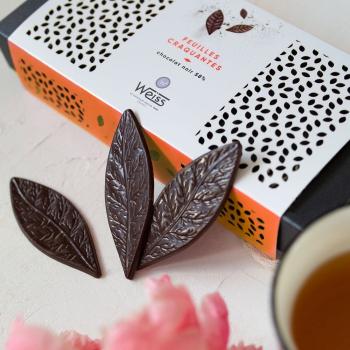 coffret 42 feuilles noir 230g par weiss