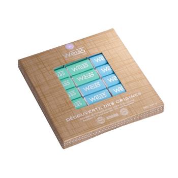 coffret 54 napolitains 45g decouverte origines 240g par weiss