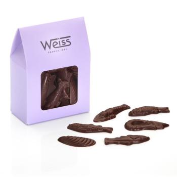 Pochon fritures chocolat noir 67% - 110g