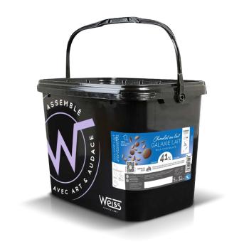 Couverture de chocolat au lait - Fondettes Galaxie Lait 41%