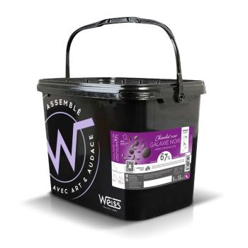 Couverture de chocolat noir - Fondettes Grand noir 67%