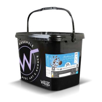 Couverture de chocolat au lait - Fondettes Supême 38%