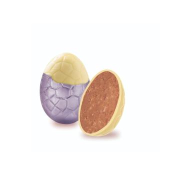 Œuf plié croquant chocolat blanc - 2kg