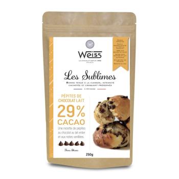 pepites chocolat au lait 29 cacao par weiss