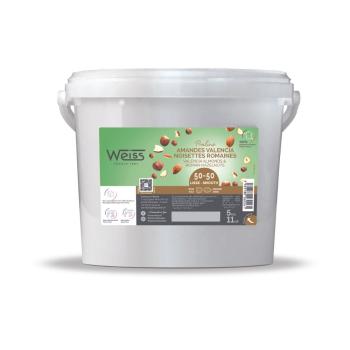 Praliné lisse amandes et noisettes 50/50 - 5kg