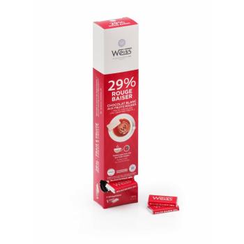 reglette rouge baiser par weiss