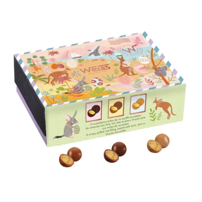 Ballotin oeufs billes de riz soufflé - 200g