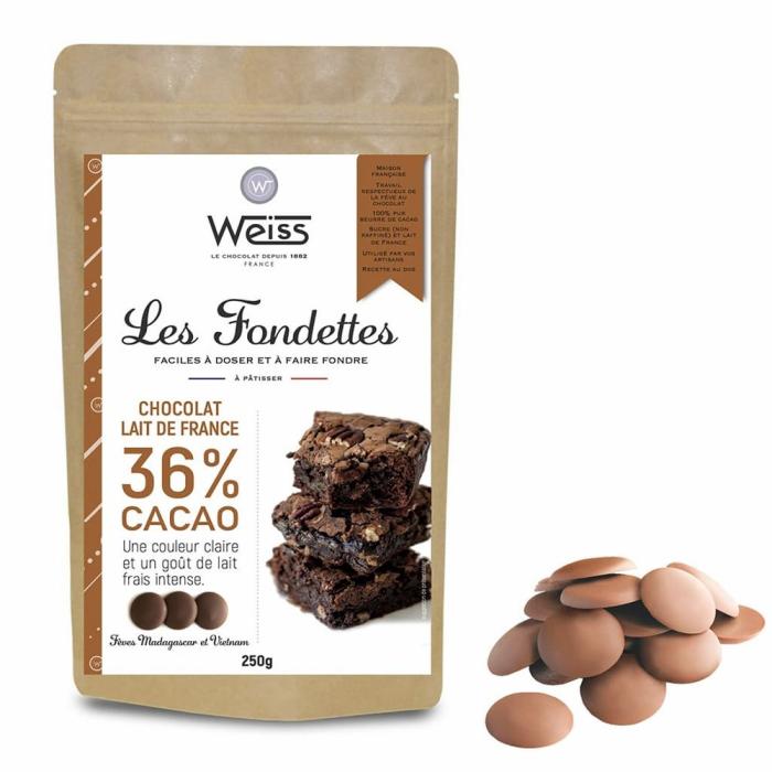 chocolat au lait 36 cacao par weiss