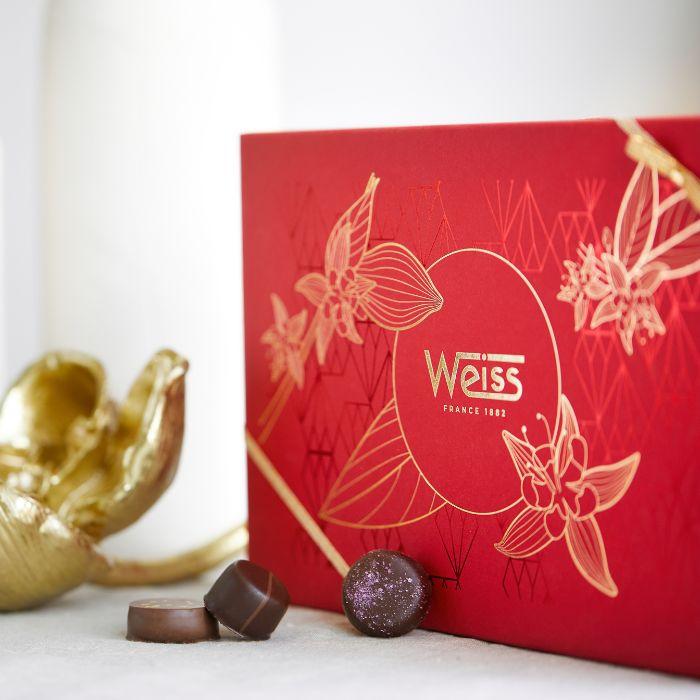 Coffret chocolats et pralinés