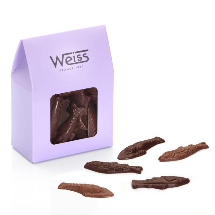 Friture chocolat noir et lait