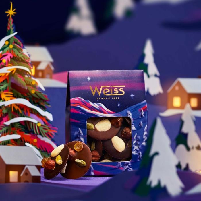 Mendiants de Noël