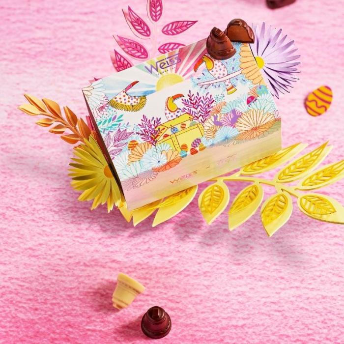 Moulages fourrés de Pâques