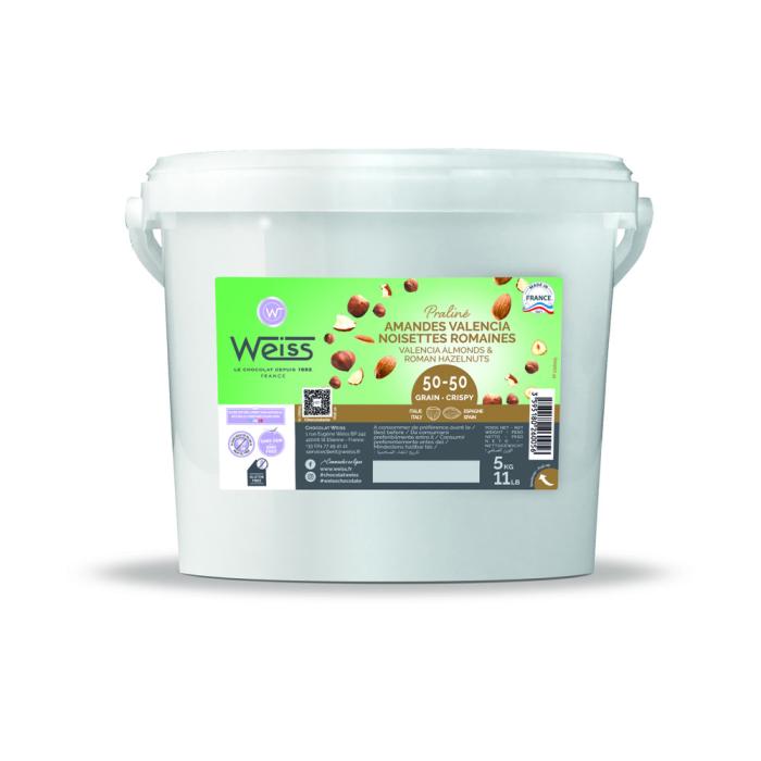 praline grain amandes noisettes par weiss