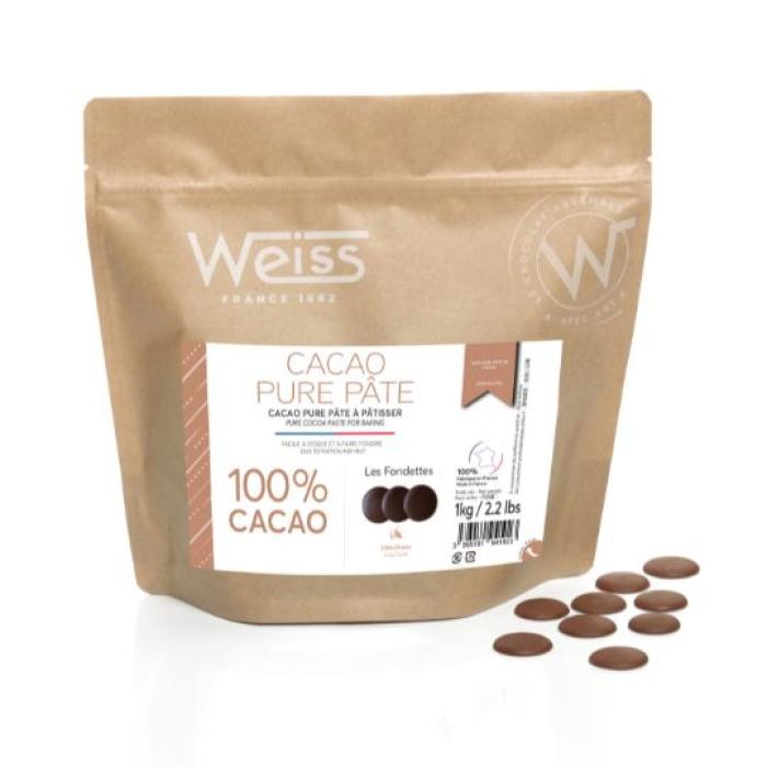 Cacao pure pâte 100% - 1Kg